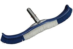 Well2wellness ® Brosse piscine/bassin Brosse Flex – Largeur avec extrémités Poignée en aluminium et flexible