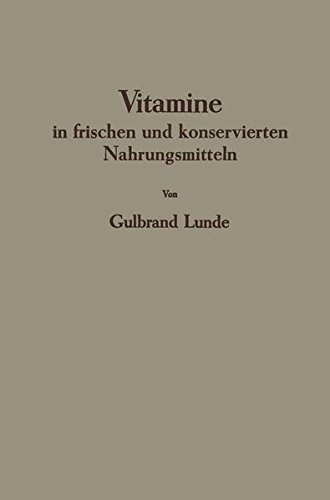Preisvergleich Produktbild Vitamine in frischen und konservierten Nahrungsmitteln