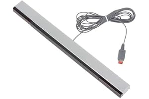 Sensor Bar Compatible with Wii, Replacement Wired Infrared Ray Sensor Bar Compatible with Nintendo Wii and Wii U Console