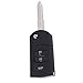 Imported 3 Button Flip Remote Key Fob Case &Blank Blade Key for Mazda 2 3 5 6 MX5 RX8 RS.345.00