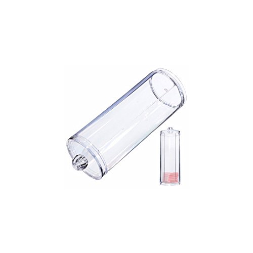 Acryl Runde Container Transparente Kosmetik Make-up und Kunst Entferner Baumwolle Pad Aufbewahrungsbox