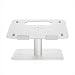 Produktbild Laptopständer, Computer Ständer Cooling Computer Basis Notebook Ständer MacBook/MacBook Air/MacBook Pro/Notebook Aluminium - Silber