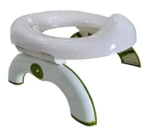 2-in-1 Go Potty Baby Toilet Seat for Outdoor Travel, Portable Kids, Baby Toilet Seat