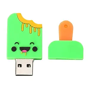 BIGLIST Cute Cartoon Ice Cream Shape USB 2.0 Flash Stick Thumb Pen Drive U Disk for Girls Friends 32GB