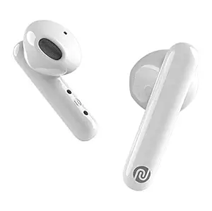 Noise Air Buds Truly Wireless Earbuds with Mic for Crystal Clear Calls, HD Sound, Smart Touch and 20 Hour Playtime - ICY White