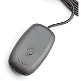 QUMOX XBOX 360 Wireless USB Gaming controller Receiver Adapter For PC Windows 7 / Vista / XP Black