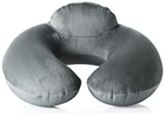 ZI LING SHOP- U-pillow Outdoor Travel Inflatable Pillow U-shaped Portable Aircraft Neck Protection Travel Neck Pillow Protection Neck Pillow Inflatable pillow ( Color : Green )