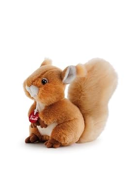 Trudi - 50085 - Peluche - Trudino Ecureuil - Boîte Cadeau - 15 Cm