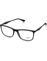 Ray Ban Optical montura de gafas Rx7029 para hombre matte black, 53 mm
