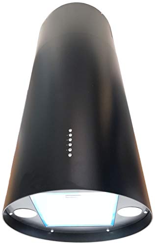 SOGELUX Hotte tube îlot suspendue HCL944NF noire