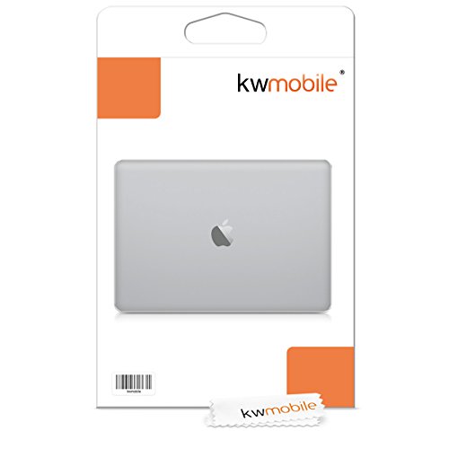 kwmobile Crystal Hülle für Apple MacBook Pro 15″ (ab 2016) Touchbar Hard Case – dünne durchsichtige transparente Schutzhülle Cover Tasche Transparent - 7