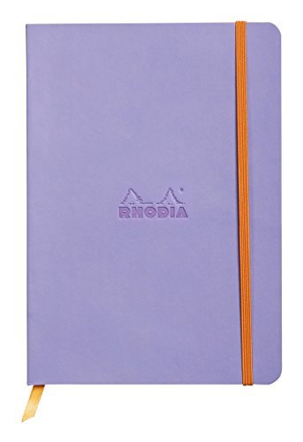 Rhodia 117459C - Cuaderno flexible, color lila claro