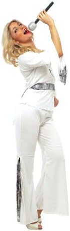 Dancing Queen 70S Seventies Style Pop Fancy Dress Costume Size 12-14