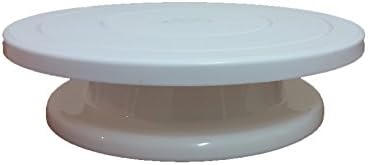 Stars 11" Cake Turntable, 360 Degrees Rotating Cake Stand Cake Decorating Holder