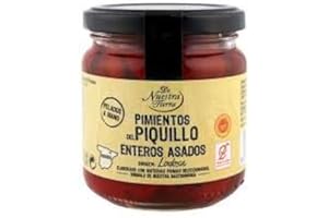 CARREFOUR pimientos del piquillo de lodosa de nuestra tierra 260gr