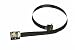 Produktbild FPV flaches HDMI Kabel Mini männliches HDMI 90 Grad bis auf Standard HDMI full HDMI Normal HDMI weibliches HDMI für rig Kardanisches Canon 5D3 5D2 Panasonic lumix GH3 GH2 sony nex 5N 5T 5R 7N 20CM