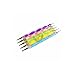 Autek Nail Art Dotting Tools / Spot Swirl - Professional Set with 5 Different Points Double-Ended Swirl Tools (Each Tool has Points of Different Sizes)