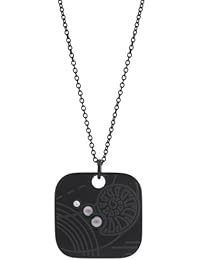 Collar de las mujeres de Misaki negro FOSSILE QCRPFOSSILE