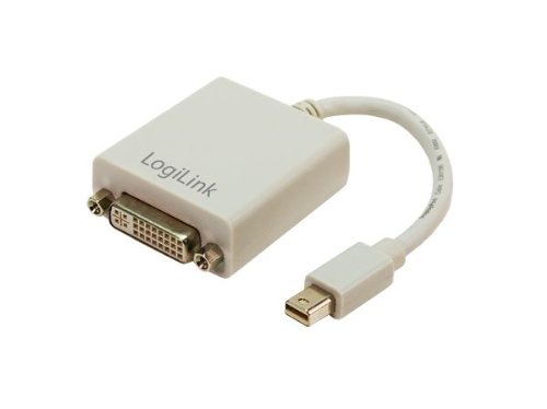 LogiLink Adapter Mac mini DisplayPort auf DVI Buchse [CV0037] [PC]