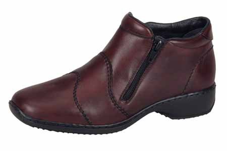 Rieker Women’s L3892-00 Hi-Top Sneakers Brown Size: 6.5 UK
