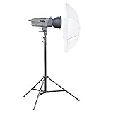 Vielseitiger und kompakter Studioblitz mit integriertem 2,4 GHz Empfänger mit 16 Kanälen und 4 Gruppen, durch optional erhältlichen Funkauslöser steuerbar