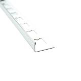 L-Profil Edelstahlschiene Fliesenprofil Fliesenschiene Edelstahl V2A L250cm 12mm glänzend L-Profil Edelstahlschiene Fliesenprofil Fliesenschiene Edelstahl V2A L250cm 12mm glänzend
