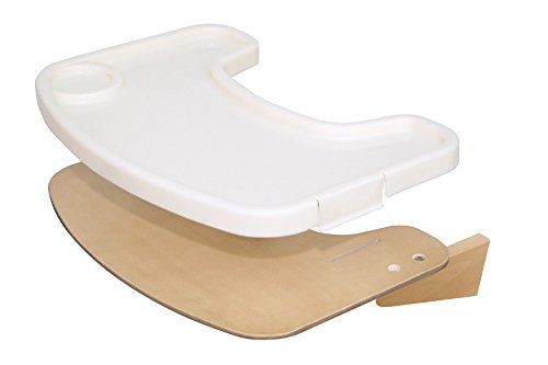 Roba - Essbrett aus Holz mit abnehmbarem Kunststofftray, passend zu den Hochstühlen 7560 und 7561