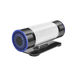 Sulfar SULF-003 HEPA Car Air Purifier, High Efficiency Carbon Filter,Smoke, Dust, Pollen and Bad Odors for Car, Automobile, SUV and Any Other Small Space, Silver, Medium