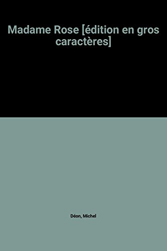 couverture de : Madame Rose
