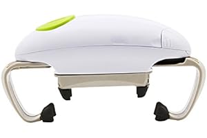 TECH DISCOUNT Ouvre-Boîte Ouvre Bouteille Electrique Automatique One Touch Tout Conserve Bocaux Multifonctionnel à Pile Maison Fête Mariage