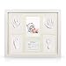 NROCF Baby Hand Und Footprint Kit, Baby Hundert Tage Gedenkfotorahmen, Mit Baby-Info-Karte, Baby Boy Baby Shower Geschenk,Germancard