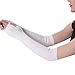 Produktbild Queta Langer Armstulpen für Damen, gestrickt, fingerlos, mit Daumenloch weiß weiß