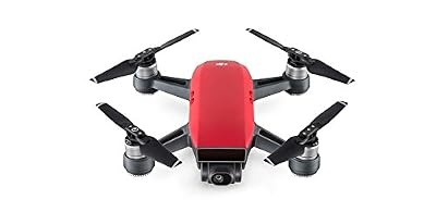 DJI - Spark Rouge - Drone Quadricoptère avec Caméra