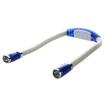 SODIAL(R) Flex LED Handsfree Neck Night Reading Book Hug Light (Random Color)