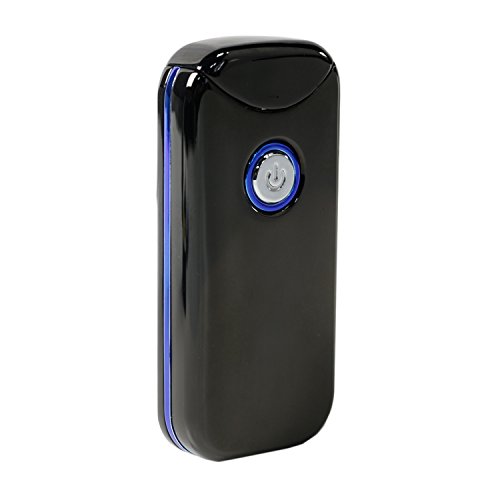 Preisvergleich Produktbild USB Feuerzeug Bescheidenheit Mini elektrische wiederaufladbar automatisch Offene Doppel Arc Beam Zigarettenanzünder winddicht flammenlose Touch Schalter USB-Kabel enthalten Männer, die (schwarz)-EC003