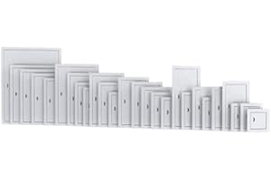 ARMAR TRADING LTD Metal Access Panel with Handle and Magnetic Lock/Wall Steel Hatch (250mm x 350mm)