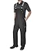 Produktbild PIONIER WORKWEAR Herren Latzhose Top Cotton Image in schwarzgrau (Art.-Nr. 2164) schwarz/grau,Größe 50