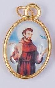 Saint Francis Medal. Pope Francis. Saint Francis of Assisi Medal. St Francis.