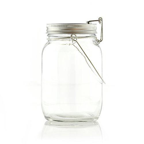 Sun Jar – LED Solar-Leuchte im Einmachglas für Balkon, Terrasse und Garten. Solar-Lampe, Solar-Laterne aus Glas. Das perfekte Geschenk für den Garten. - 9