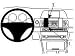 Produktbild Brodit, ProClip, BMW 5-series F10, F11, centrerad, BA-854457 (F10, F11, centrerad)