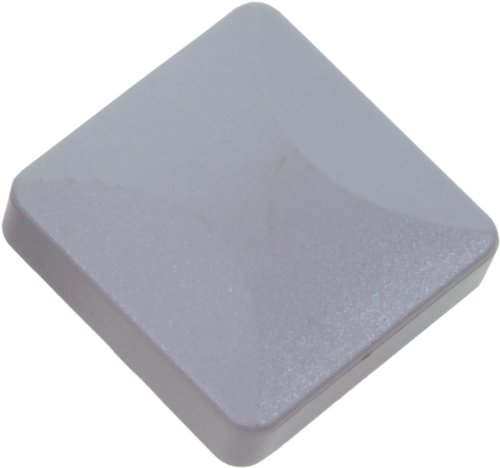 Preisvergleich Produktbild ECKPFOSTENKAPPE GRAU 60 / 60 F.DSM