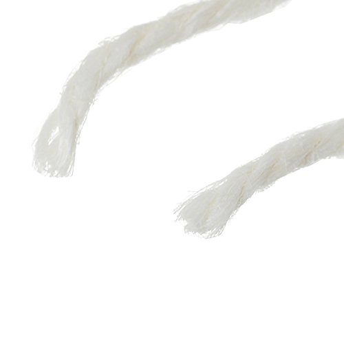 SiAura Material ® – 80m Jutekordel / Juteschnur, weiß, 2mm dick - 3