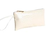 Geldbörsen, Rcool Frauen-Krokodil Leder Handtasche Clutch...