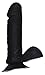 Produktbild DUDO Dong with Balls - black - 15 cm (6 inch), 1er Pack (1 x 1 Stück)