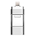Produktbild LCM USB Disk USB3.0 Mobile Festplatte DREI In Einer U-Festplatte Metall-USB-Festplatte Eine Vielzahl Von Farben Kleine Nummer + Fingerabdruck Doppel-Verschlüsselung,Silver,64G