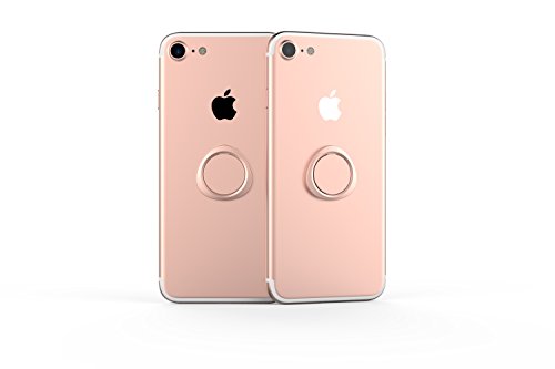 KronyaÂ® | Portamonitor per smartphone ruotabile a 360 Â° | Car Finger Fitness Holder Mount Cellulare Anello Ring Holder Supporto sportivo Apple iPhone iPad 7 8 10 X Samsung Galaxy S8 2 (Oro rosa)