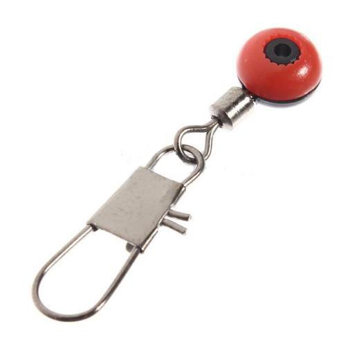 TOOGOO(R) 100X Schnelle Perlen Laufwirbel Wirbel Sicherheitskarabiner Posen Adapter Neu - 4