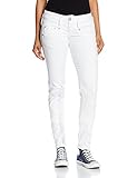 Zip Fly Herrlicher Damen Pitch Slim Hose, Weiß (White 10), W30/L32 (Herstellergröße: 30)