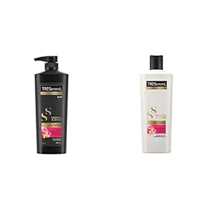 TRESemme Smooth and Shine Shampoo, 580ml & TRESemme Smooth & Shine Conditioner, 340 ml