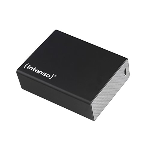 Intenso 7333520 Powerbank ST6600 Soft Touch externes Ladegerät (6600mAh) für Smartphone/Tablet PC/MP3 Player/Digitalkamera schwarz - 2